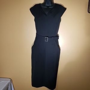 Calvin Klein Black Dress knee length